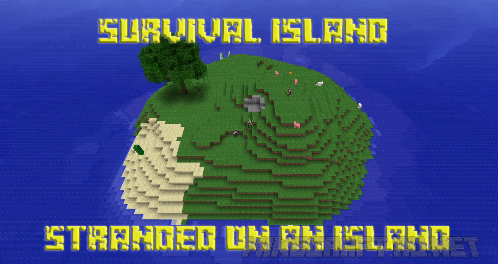 Майнкрафт Survival Island - Stranded on an Island