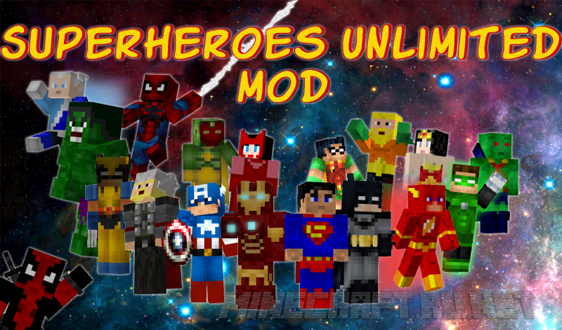 Майнкрафт Superheroes Unlimited