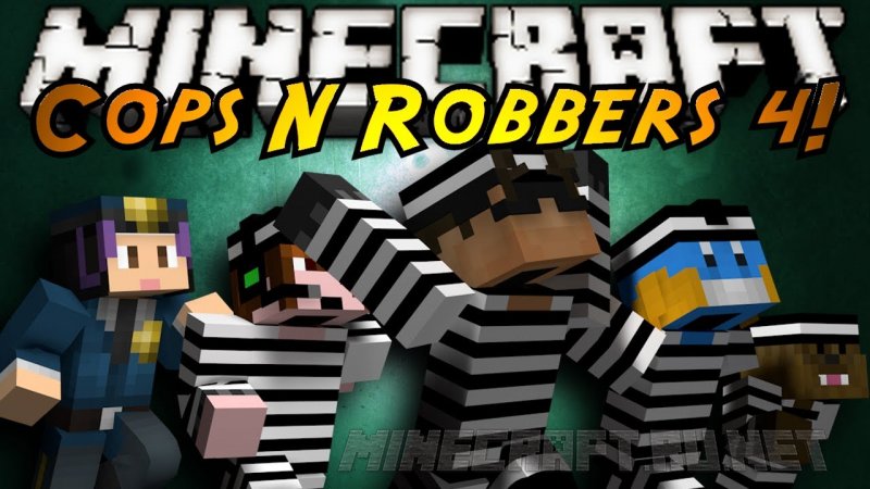 Майнкрафт Cops and Robbers 4: High Security