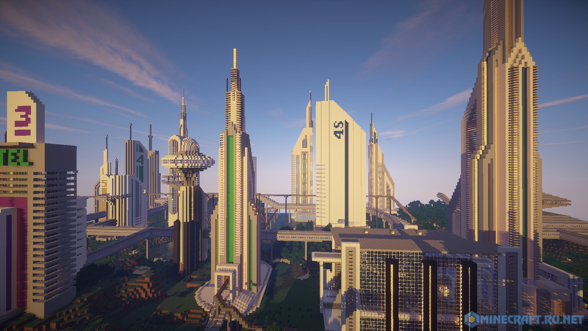 Future City V 4 1 [1 8] › Maps › Mc Pc — Minecraft Downloads