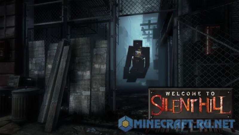 Майнкрафт Official Silent Hill Resource Pack