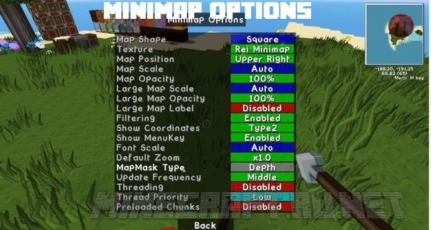 Rei's Minimap v.3.6 [1.7.10] › Mods › MC-PC.NET — Minecraft Downloads