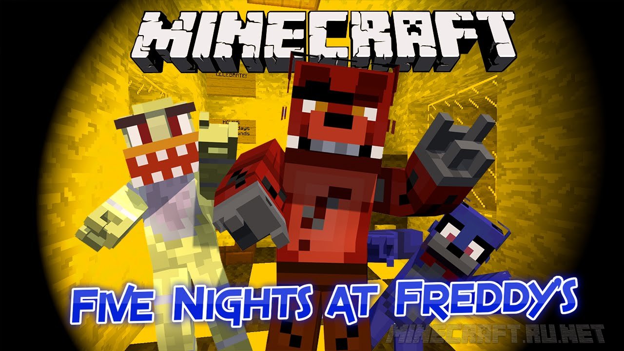 Майнкрафт Five Nights at Freddy's - Vanilla Minecraft Horror (FNAF 1)