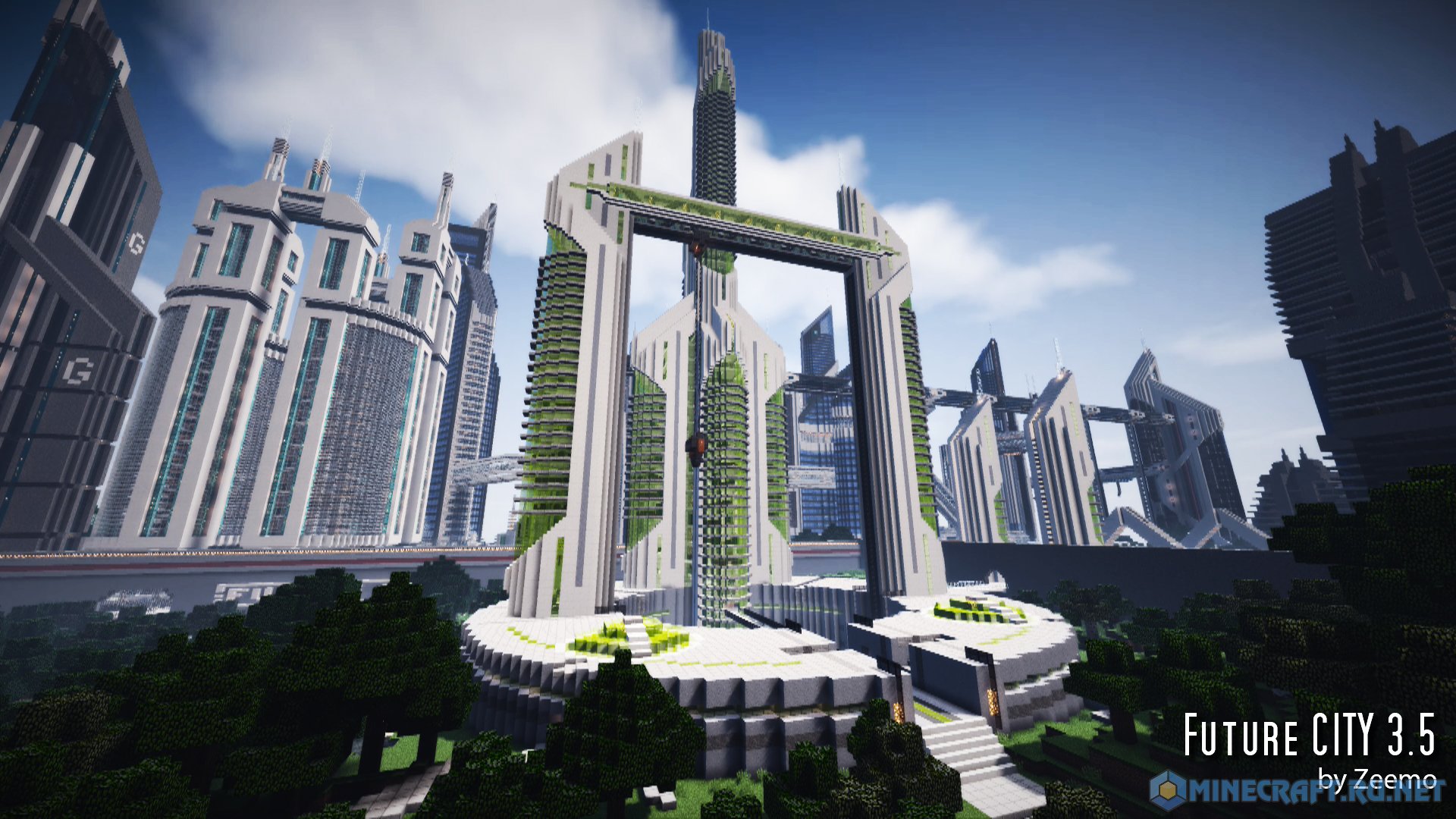 Future CITY v.4.1 [1.8] › Maps › MC-PC.NET — Minecraft 
