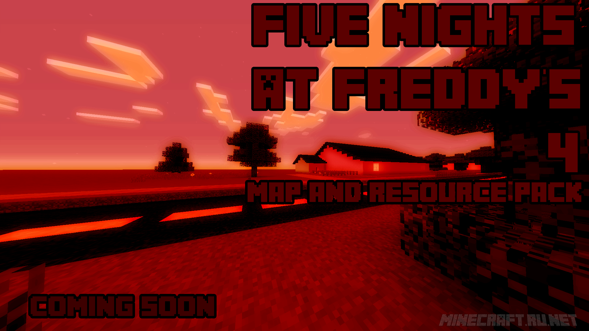 Майнкрафт Five Nights At Freddy's 4 3D Models (FNAF4)