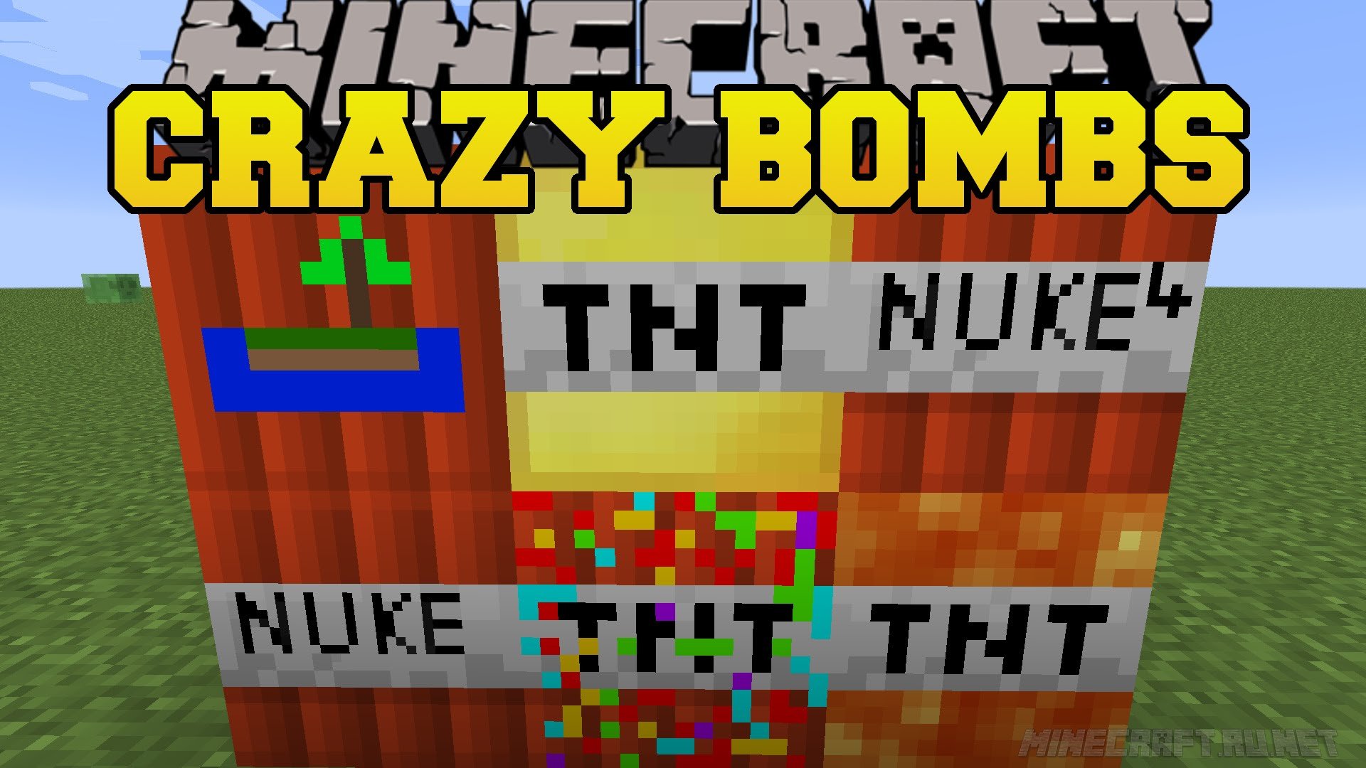 Майнкрафт The Crazy Bombs